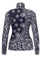 náhled Dámský rolák Goldbergh Toriko Ski Pully Bandana Paisley Blue