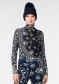 náhled Dámský rolák Goldbergh Toriko Ski Pully Bandana Paisley Blue