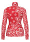 náhled Dámský rolák Goldbergh Toriko Ski Pully Bandana Paisley Flame