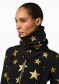 náhled Dámský nákrčník Goldbergh Anzu Neckwarmer Black/Gold