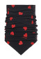 náhled Dámský nákrčník Goldbergh Kouki Neckwarmer Black/Flame
