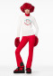 náhled Dámské triko Goldbergh Neko Long Sleeve Top Snow White