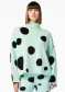 náhled Goldbergh Dotto Sweater Dots Mint
