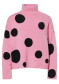 náhled Goldbergh Dotto Sweater Dots Pink Cosmos