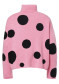 náhled Goldbergh Dotto Sweater Dots Pink Cosmos