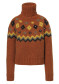náhled Dámský svetr Goldbergh Hanashi Sweater Deep Mocha