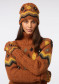 náhled Dámská čepice Goldbergh Maeko Beanie Deep Mocha 