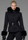 náhled Dámská bunda Goldbergh Prezioso Ski Jacket Faux Border Black