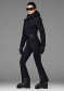 náhled Dámská kombinéza Goldbergh Vita Ski Suit Faux Border Black