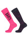 náhled Barts Basic Skisock 2 Pack Print fuchsia