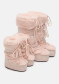 náhled Dětské boty Moon Boot Icon Faux Fur JR J042 Dusty Pink