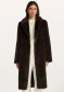 náhled Dámský kabát Beaumont Coby Coat Dark Chocola