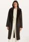 náhled Dámský kabát Beaumont Coby Coat Dark Chocola