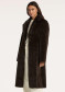 náhled Dámský kabát Beaumont Coby Coat Dark Chocola