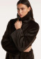 náhled Dámský kabát Beaumont Coby Coat Dark Chocola