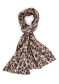 náhled Dámská šála Marc Cain BS B4.22 Z35 Scarf 697 Seal Brown