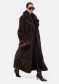 náhled APPARIS Gabrielle Sable Maxi Coat Fauve Multi