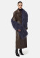 náhled APPARIS Lana Sans Leather Trench Coat Deep Brown
