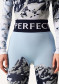 náhled Dámské legíny Perfect Moment Jacquard Base Layer Pant 2241 Landscape/Blue