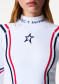 náhled Dámské funkční tričko Perfect Moment UYNxPM Ski Team Top 1707 Snow White