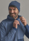 náhled Vlněná čepice Ortovox Peak Beanie Blue Nunatak