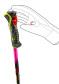 náhled Leki WCR Pro Lite SL TR, neonpink-neonorange-neonyellow