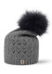 náhled Dámská čepice GRANADILLA CASHMERE SWAROSKI MED GREY