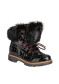 náhled Dámské zimní boty Nis 1515404/A Scarponcino Pelle Vittelo Black