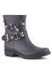 náhled Dámské gumáky Colors of California Camperos Rubber Boot LOVE Patc black