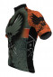 náhled Cyklistický dres Rosti Wings Dres dlouhý zip Black/Green/Orange