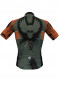náhled Cyklistický dres Rosti Wings Dres dlouhý zip Black/Green/Orange