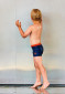 náhled Chlapecké plavky Color Kids Erland swim trunks AOP 40+ Orange