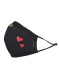 náhled Rouška Goldbergh Loes mask Black with Heart