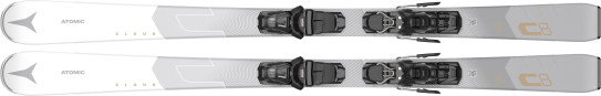 detail Sjezdové lyže Atomic CLOUD C8 + M 10 GW White/Grey