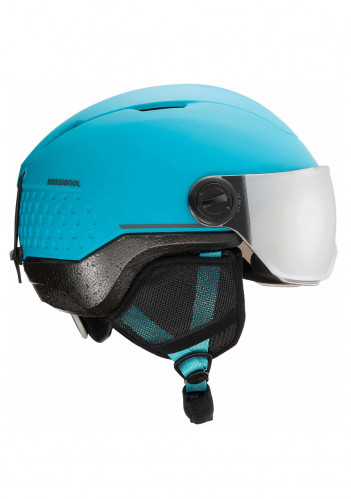Dětská helma Rossignol Whoopee Visor Impacts blue/black-helma