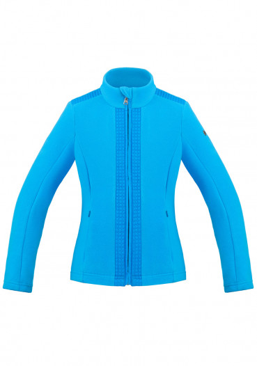 detail Dětská dívčí mikina Poivre Blanc W21-1702-JRGL Micro Fleece Jacket diva blue