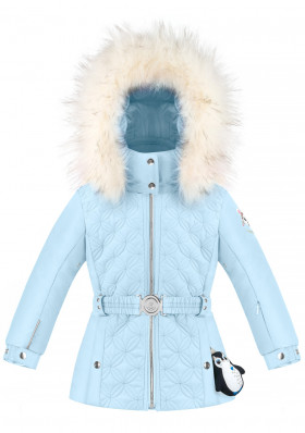 Dětská dívčí bunda Poivre Blanc W21-1003-BBGL/A Ski Jacket quilted whisper blue