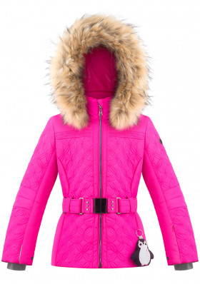 Dětská zimní bunda Poivre Blanc W21-1003-JRGL/A Ski Jacket quilted mega pink