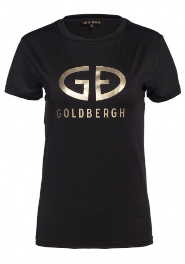 detail Dámské tričko Goldbergh Damkina Black/Gold