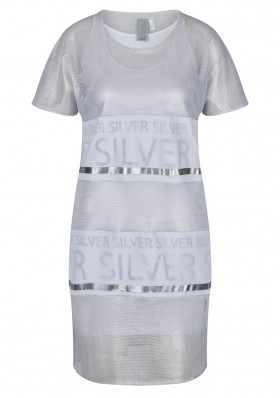 Dámské šaty Sportalm Olara White/Silver