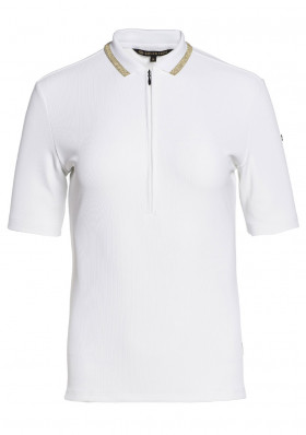 Dámské tričko Goldbergh CASSIA short sleeve top WHITE