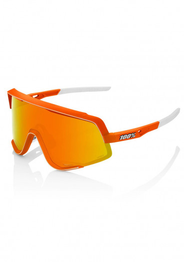 detail Sluneční brýle 100% Glendale - Soft Tact Neon Orange - HiPER Red Multilayer Mirror Lens