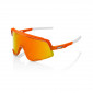 náhled Sluneční brýle 100% Glendale - Soft Tact Neon Orange - HiPER Red Multilayer Mirror Lens