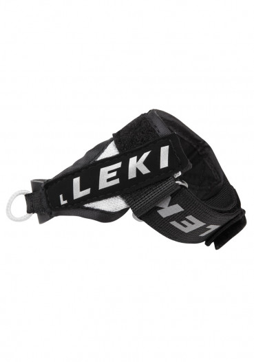 detail Leki Trigger Shark Strap, black-silver, M - L - XL