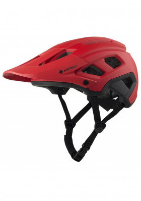 Cyklistická helma Hatchey Control matt red