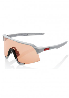 Sluneční brýle 100% S3 - Soft Tact Stone Grey - HiPER Coral Lens