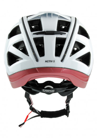 detail Cyklistická helma Casco Activ 2 White english rose