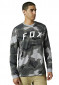 náhled Pánské tričko Fox Bnkr Ls Tech Tee Black Camor