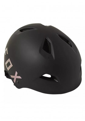 Pánská cyklistická helma Fox Flight Helmet, Ce Black