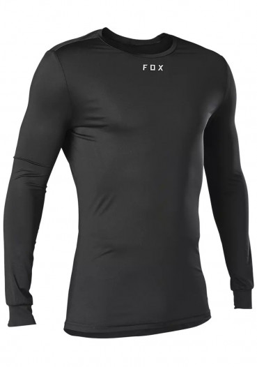 detail Pánské cyklistické triko Fox Tecbase Ls Shirt Black